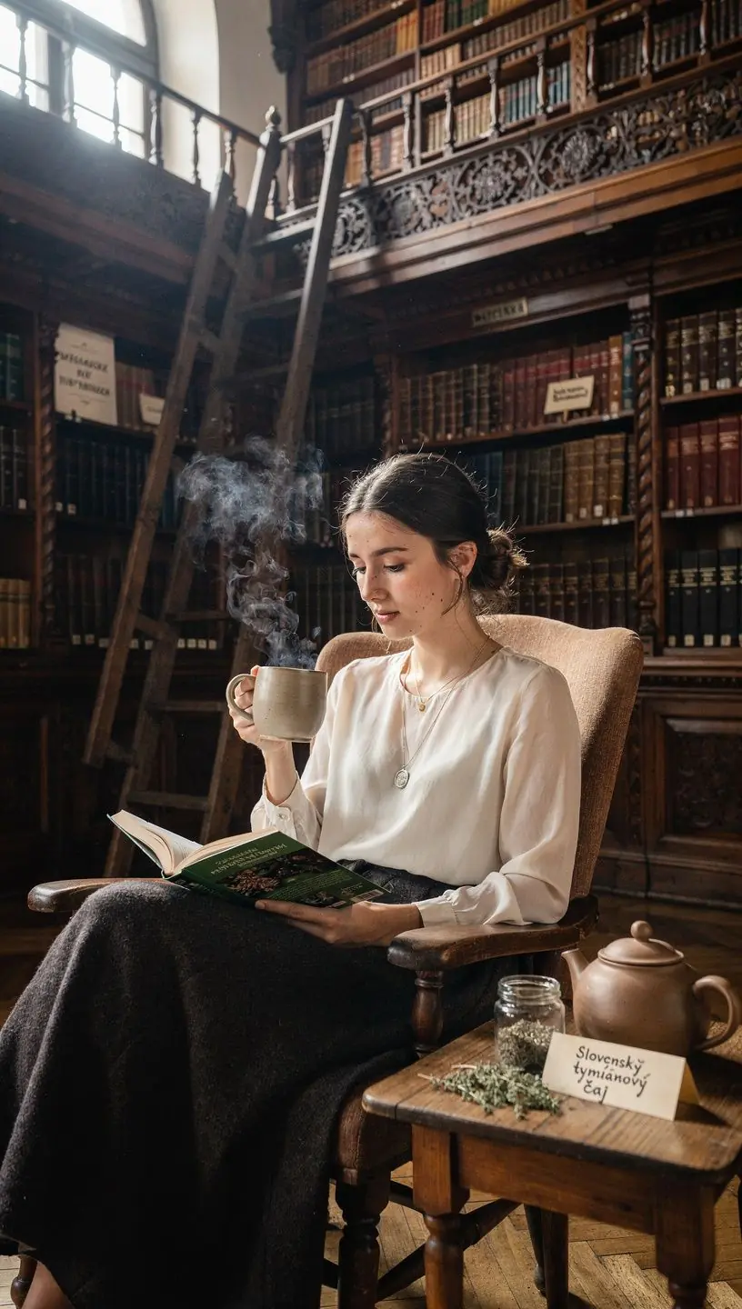 Zelený čaj podávaný v tradičnej keramickej šálke na drevenom stole.